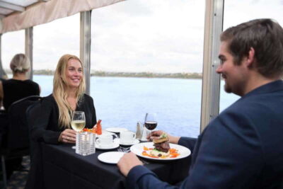3 or 5-Course Dinner Cruise with DJ & Dancing