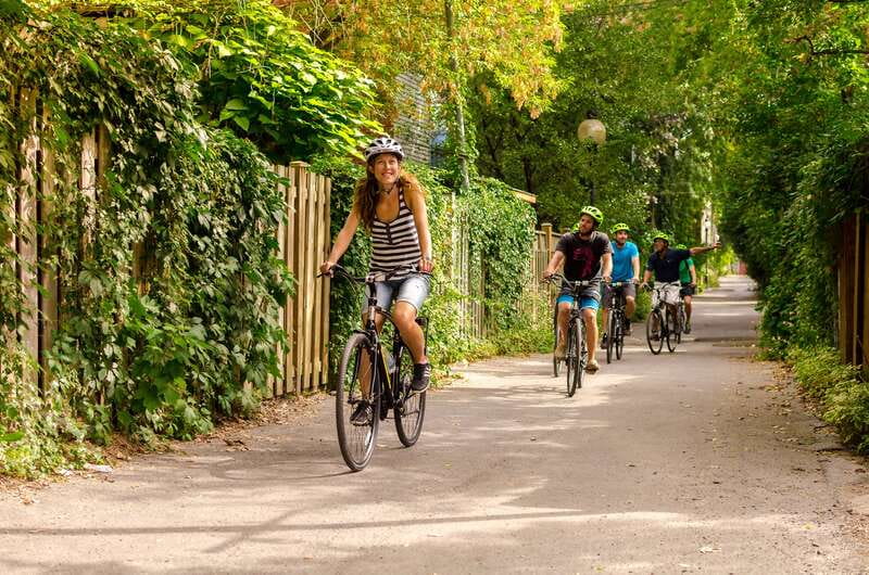 Montreal: All-Day Bicycle Rental - Old Montreal by bike, with cobblestones and pastry stops