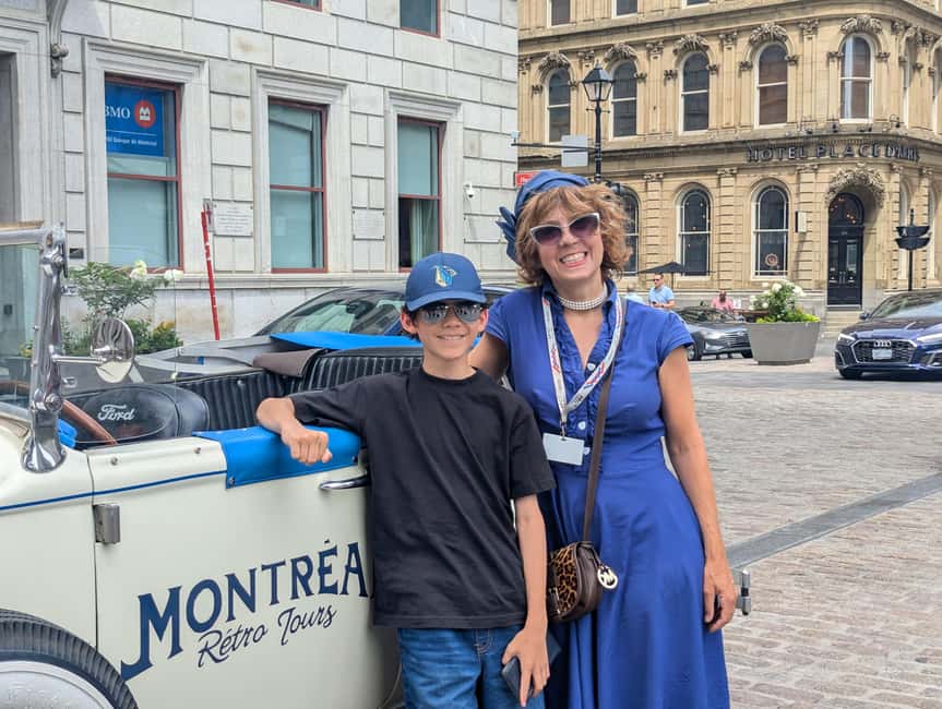 Montreal: An unforgettable guided tour in a vintage 1930s convertible car - Photo Stops Worth Planning Around