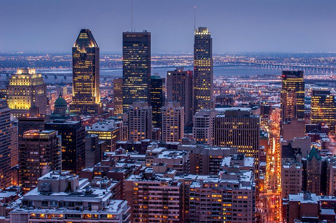 Montreal at Night Tour - Starting at 7:00 p.m. in downtown Montreal