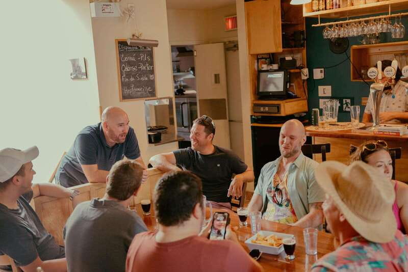 Montreal: Brewpub Experience Beer Tasting & Walking Tour - The Quartier des Spectacles between tastings