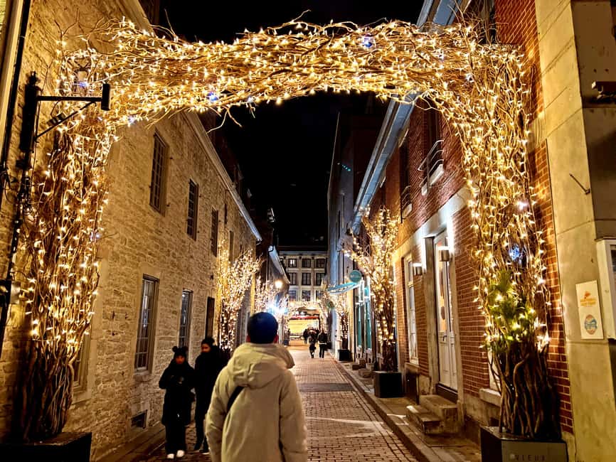 Montreal: Christmas Lights Private Walking Tour - Timing, cold weather, and walking effort