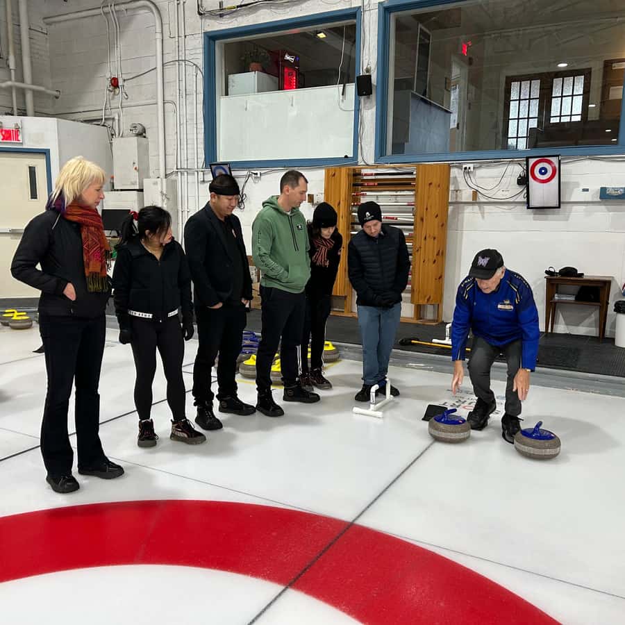 Montreal: Curling Experience with instructor and equipment - The equipment included in the $105 price