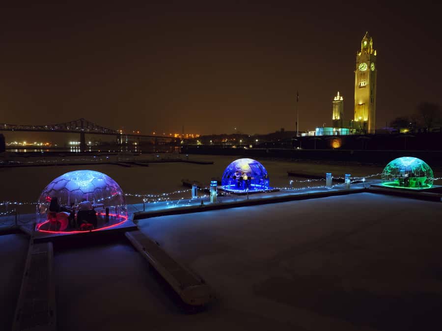 Montreal: Dome Dinning in Old Port of Montreal - Booking flexibility and practical limits