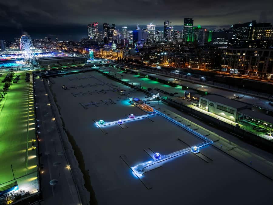 Montreal: Dome Dinning in Old Port of Montreal - Stepping inside your heated private dome