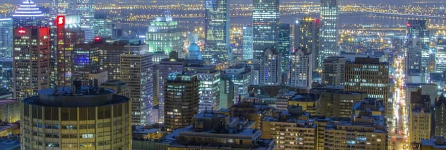 Montreal: Double-Decker Guided Bus Tour at Night - Old Montreal and the Notre-Dame Basilica
