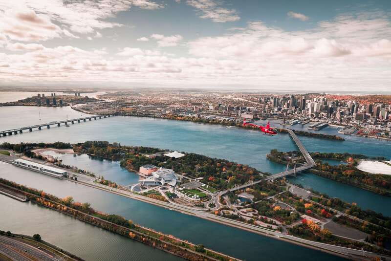 Montreal: Formula 1 Experience Helicopter Flight - The First Views Of Montreal From Above