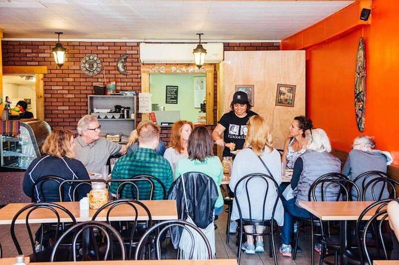 Montreal: Jean-Talon Market & Beyond Locally Owned Food Tour - The first neighborhood stop at Los Planes