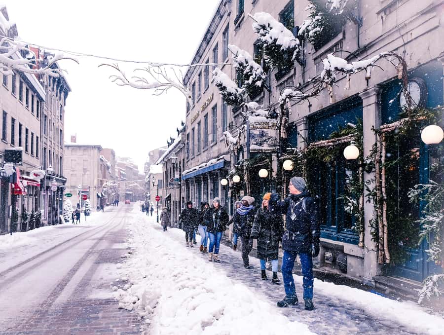 Montreal: Old Montreal Wintertime Express Walking Tour - Who should book this winter walk?