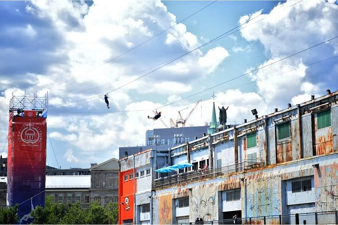 Montreal Zipline Adventure - The safety briefing and harness setup