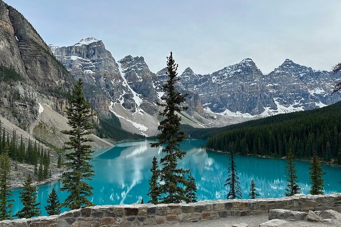 Moraine Lake, Lake Louise Afternoon Tour Half day From Banff - Morant’s Curve on the return to Banff