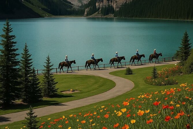 Moraine Lake, Louise, Emerald Lake, Johnston Canyon, Banff Town - Lake Louise: an hour beside Victoria Glacier