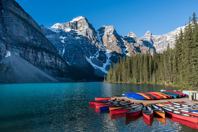 Moraine Lake Sunrise & Lake Louise Tour - from Canmore/Banff - Riding the Bow Valley Parkway