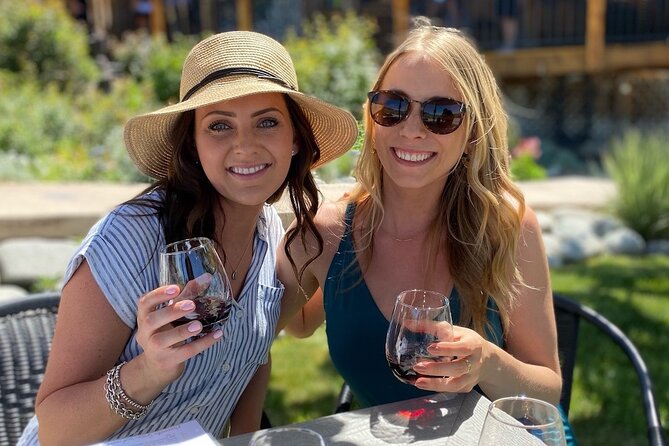 Naramata Bench 5 Winery Tour - Ruby Blues Winery starts the day on an easy note