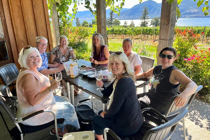 Naramata Private Wine Tour - Full Day - Laughing Stock and the seated finish