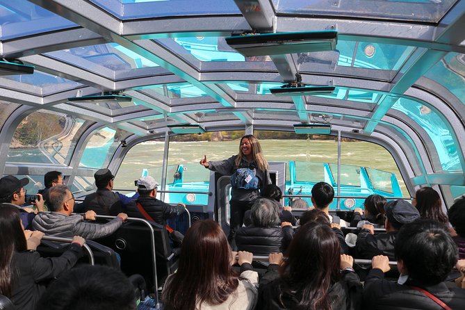 Niagara CANADA, Domed (Dry) Jet Boat Tour - The Whirlpool is the scenic payoff