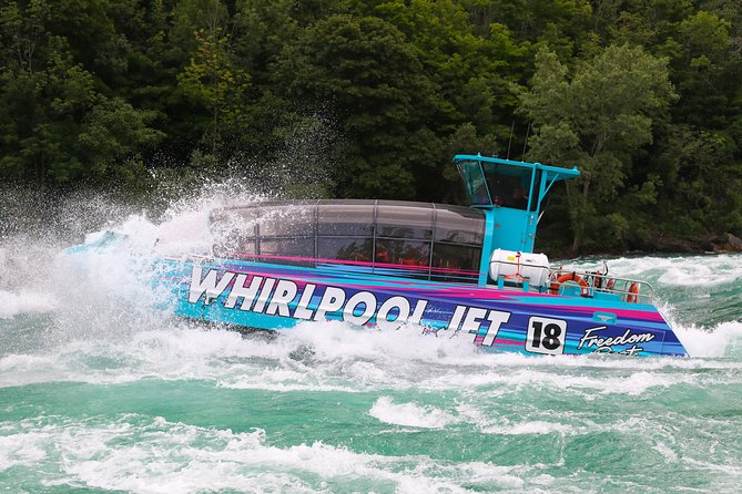 Niagara CANADA, Domed (Dry) Jet Boat Tour - The glass dome makes the dry option worthwhile