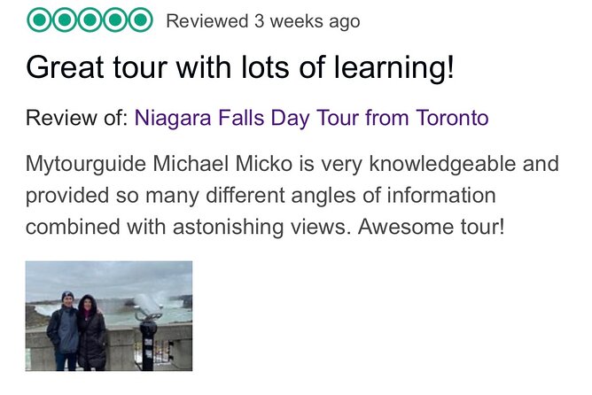 Niagara Day Trip by Micko with Cruise AND/OR Skylon! - Four quick viewpoints beyond the Falls