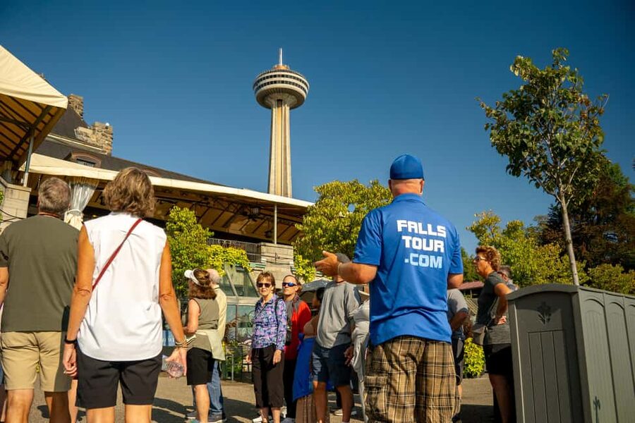 Niagara Falls Boat Cruise with Historical Walking Tour - Bridal Veil Falls and the power of the river