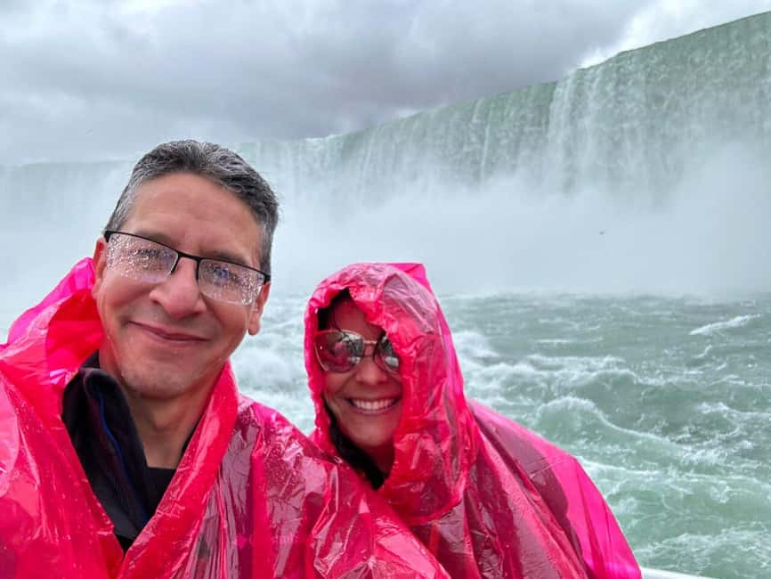 Niagara Falls Boat Cruise with Historical Walking Tour - Hornblower: 20 minutes in the mist