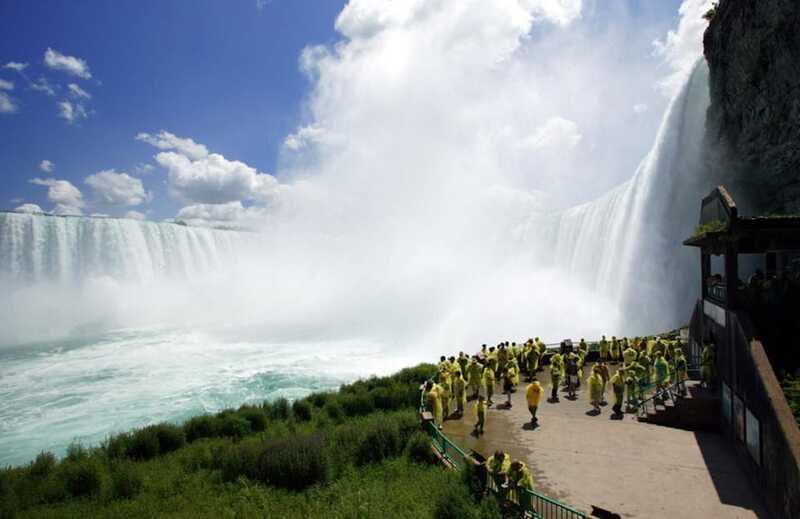 Niagara Falls: Boat, Journey Behind the Falls, & Tower Tour - Journey Behind the Falls and the sound of the Horseshoe Falls