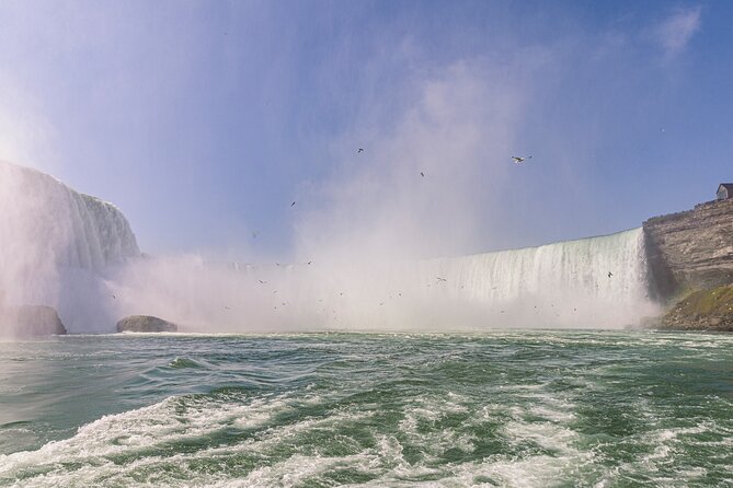 Niagara Falls Boat Ride VIP Boarding & Journey Behind the Falls - Entering Journey Behind the Falls at Table Rock
