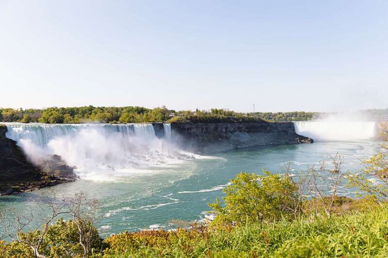 Niagara Falls: Boat Trip & Journey Behind the Falls Tour - The walking route along the Falls