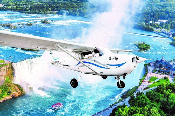 Niagara Falls Breathtaking Aerial Tour on Plane with iflyTOTO - The view from 2,500 feet