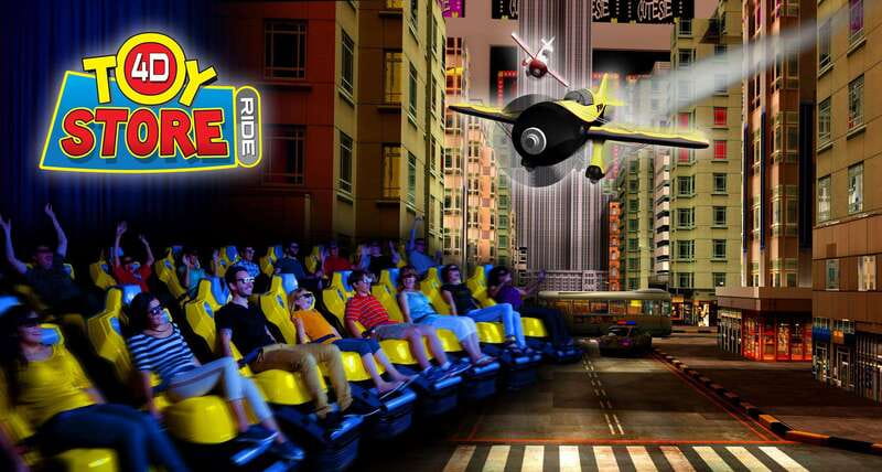 Niagara Falls, Canada: Clifton Hill 6 Attraction Fun Pass - Ghostblaster’s Dark Ride is gentle and kid-focused