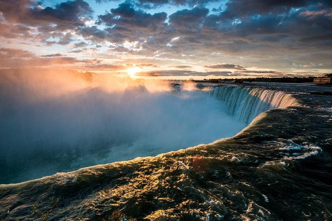 Niagara Falls Canada Day + Night Small Group Tour w/Falls Dinner - Niagara City Cruises: the closest look of the day
