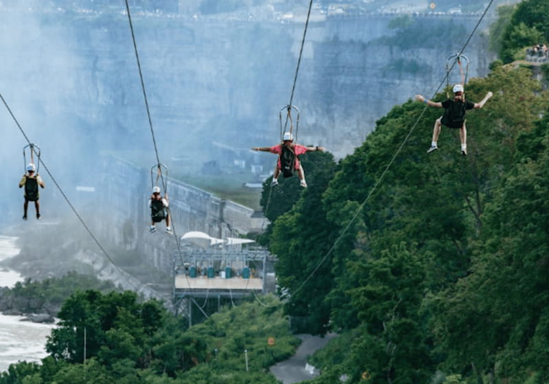 Niagara Falls, Canada: Early Bird Zip Line to The Falls - Does the $60 price earn its place?