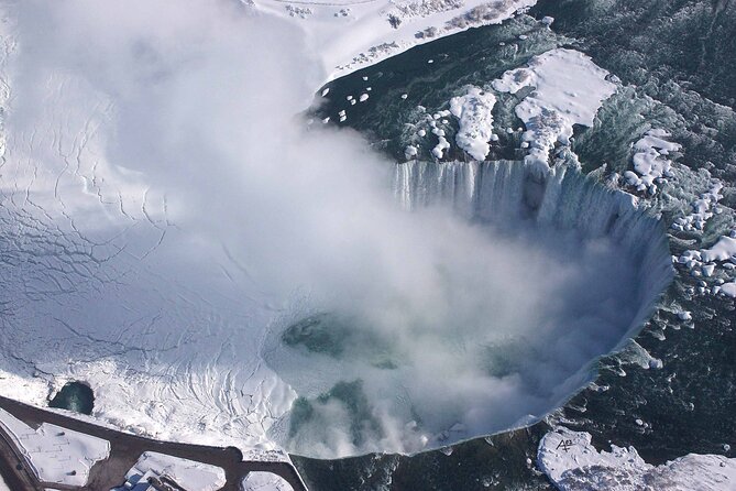 Niagara Falls Canada Helicopter Tour - Following the Canadian Horseshoe Falls