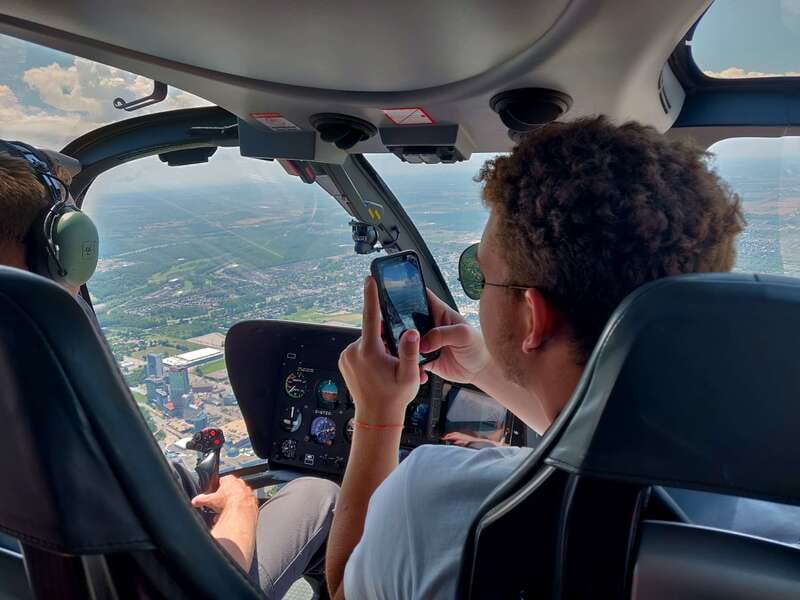 Niagara Falls, Canada: Scenic Helicopter Flight - Taking off from Victoria Avenue