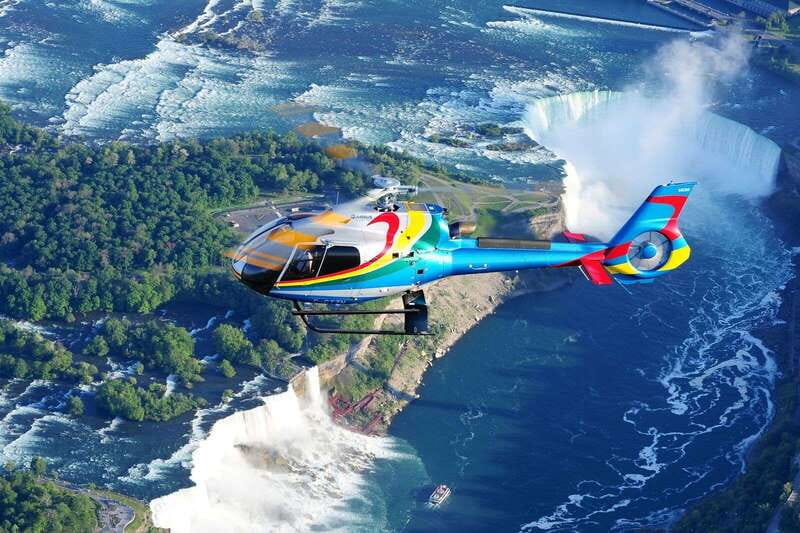 Niagara Falls, Canada: Scenic Helicopter Flight - The American Falls and Bridal Veil Falls