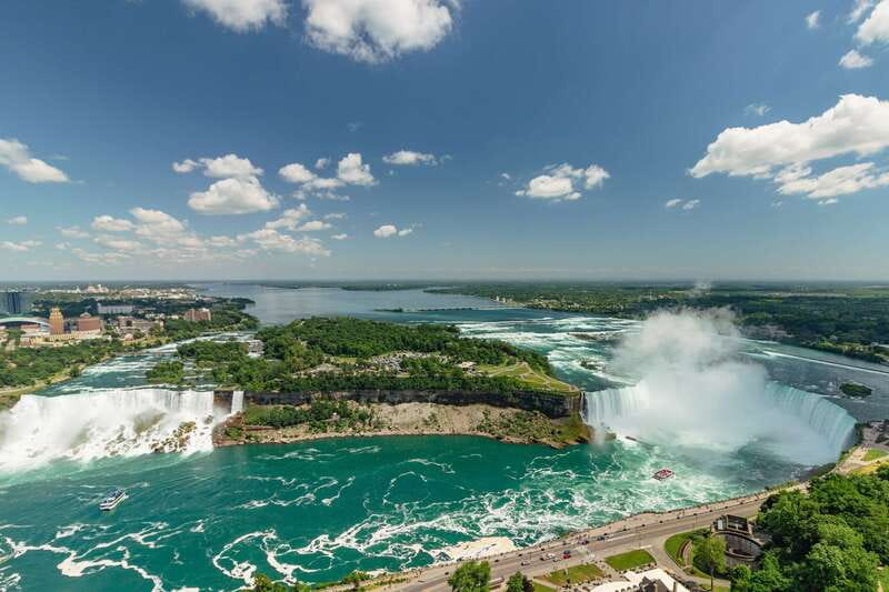 Niagara Falls, Canada: Skylon Tower Observation Deck Ticket - The Yellow-Bug elevator ride takes 52 seconds
