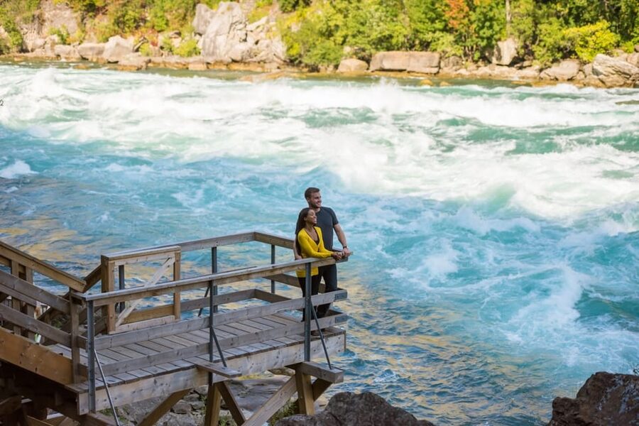 Niagara Falls, Canada: White Water Walk Entry Ticket - A peaceful pause in a busy Niagara Falls day