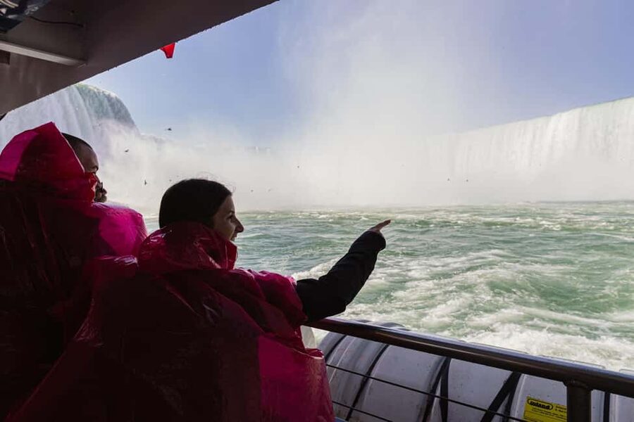 Niagara Falls: Early Access Boat & Journey Behind the Falls - Down 19 stories to the Niagara City Cruises boat