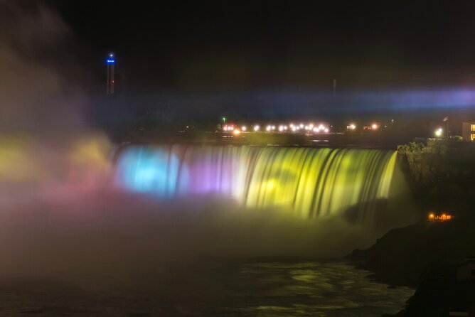 Niagara Falls Evening Tour with Boat, Dinner & Illumination Tower - Winter lights and a different kind of evening