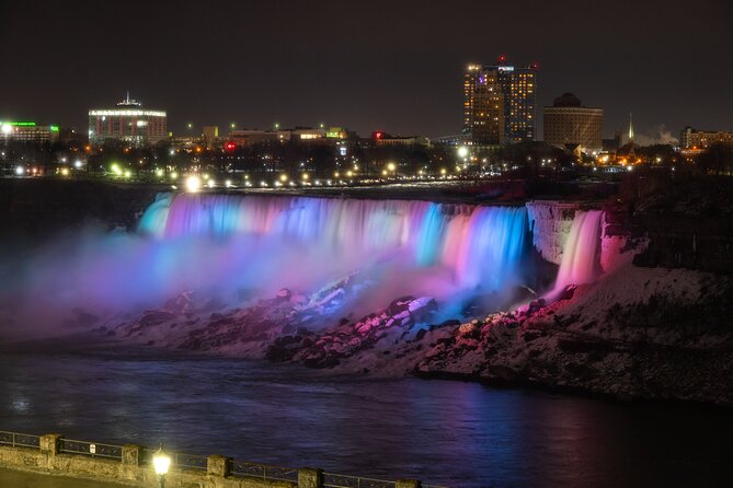 Niagara Falls Evening Tour with Boat, Journey, Dinner & Fireworks - Sheraton Fallsview buffet dinner