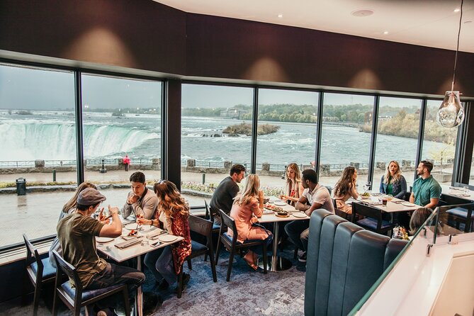 Niagara Falls Evening Tour with Boat, Journey, Dinner & Fireworks - Lights, colors, and fireworks