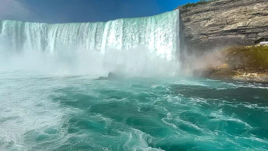 Niagara Falls Exclusive Walking Tour: Voyage to the Falls - Reaching Table Rock beside the Horseshoe Falls