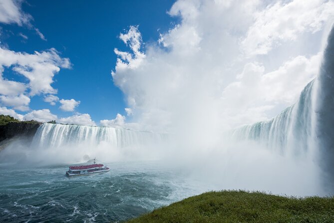 Niagara Falls from Toronto: Skip-the-Line Boat & Skylon Tower - Journey Behind the Falls