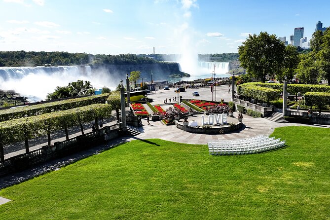 Niagara Falls Half Day with Boat and Journey Behind the Falls - Skylon Tower adds height, at an extra cost
