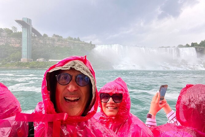 Niagara Falls Half Day with Boat and Journey Behind the Falls - Niagara City Cruises puts you in the spray