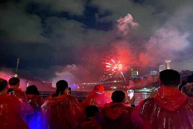 Niagara Falls Premium Night Tour: Fireworks Boat Cruise & Dinner - Hotel pickup and the value of a small group
