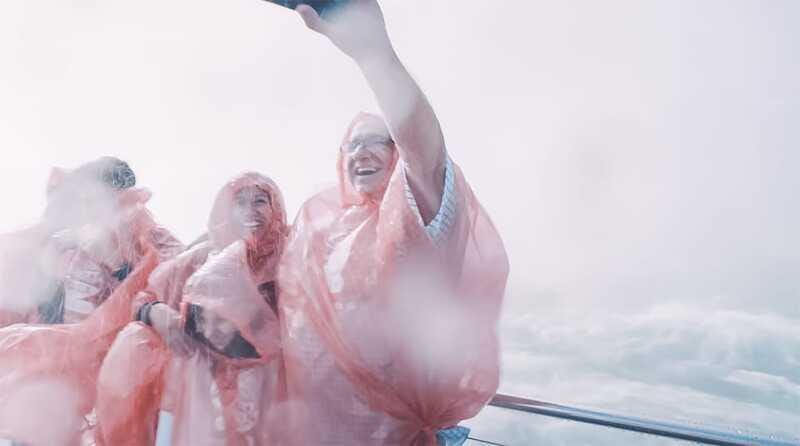 Niagara Falls: Premium Tour, Boat & Journey Behind the Falls - Niagara Takes Flight in winter
