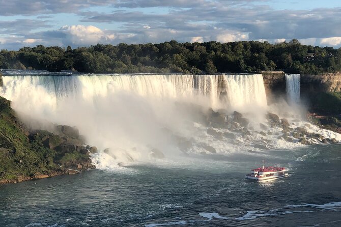 Niagara Falls Small Group Tour w/ Tower, Journey & Boat Cruise - Journey Behind the Falls puts you beside the water