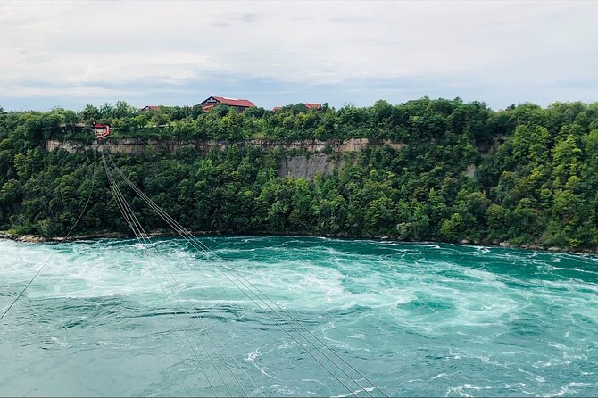 Niagara Falls Small Group Tour w/ Tower, Journey & Boat Cruise - The Niagara Whirlpool shows the river after the falls