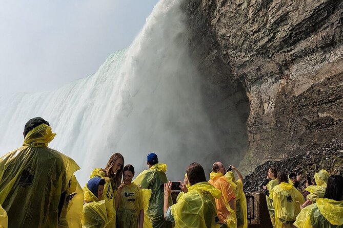 Niagara Falls Tour: Boat Ride, Journey Behind The Falls and more - Table Rock and the roar at the brink