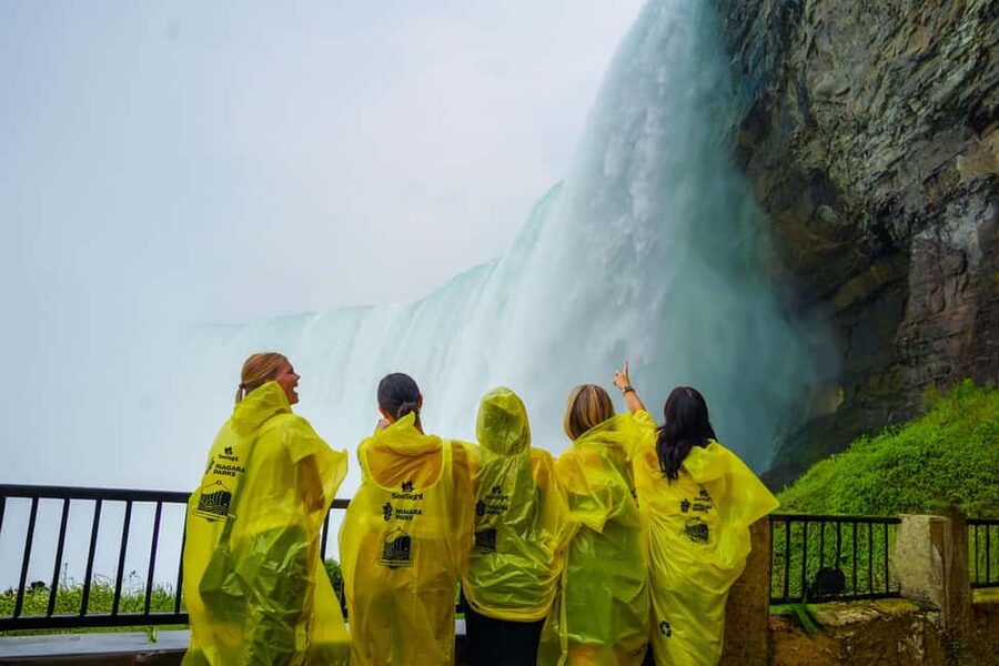 Niagara Falls Tour: Skylon, Journey Behind Falls & Boat Ride - Journey Behind the Falls, 125 feet below the rim
